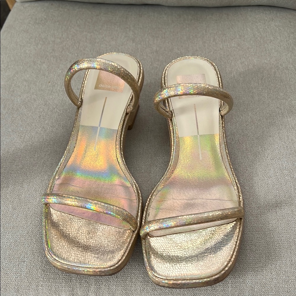Dolce Vita Iridescent Women's Sandals - Picture 7 of 8